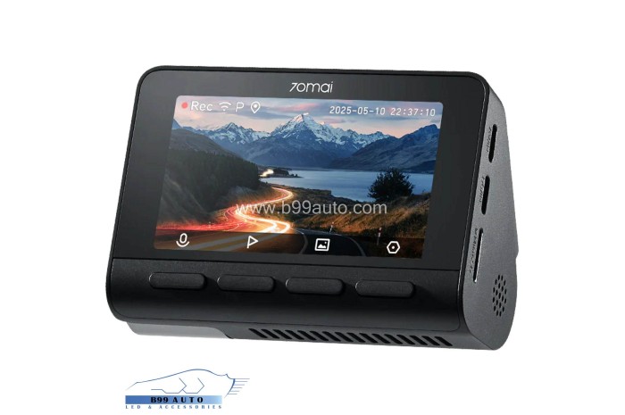 70mai Dash Cam 4K A800SE menetrögzítő kamera + RC22 hátsó kamera szett